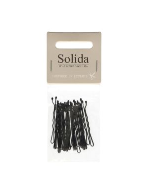 Solida Schuifspeld Zwart 4cm 20st.