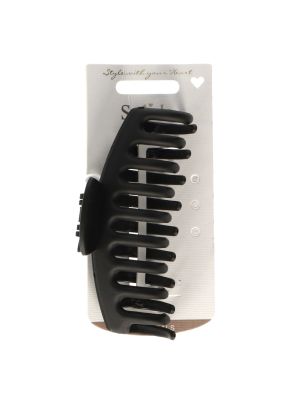 Solida Claw Clip Matte Zwart 11cm