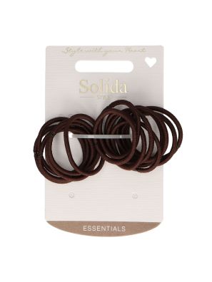 Solida Rubber Bands Brown Small 15pcs.
