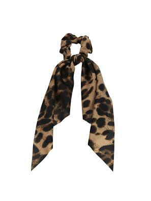 Solida Scrunchie Panterprint met Strik