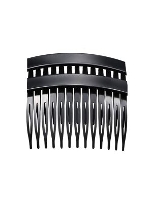 Peigne d'insertion Solida Noir 2pcs.