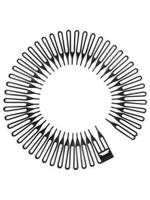 Peigne à glissière Solida Noir