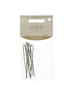 Solida Stickers Strass Silver 6pcs.