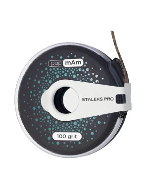 Staleks Pro Nail File Sanding Tape Roller in Holder 100 Grit