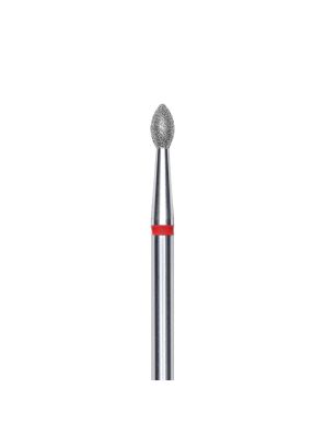 Staleks Pro Diamantfrees Bitje Pointed Bud Rood Fijn 2.5mm/4.5mm