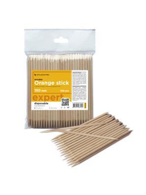 Staleks Pro Orange Wood Sticks 150mm 100st.