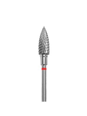 Staleks Pro Carbide Bit Flame Red Fine 5mm/13.5mm