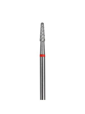 Staleks Pro Carbide Bit Cone Red Fine 2.3mm/8mm