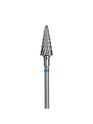 Staleks Pro Carbide Bit Cone Blue Medium 6mm/14mm