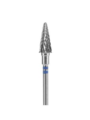 Staleks Pro Carbide Bitje Left Cone Blauw Medium 6mm/14mm