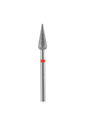 Staleks Pro Diamantfrees Pointed Pear Rood Fijn 4mm/12mm