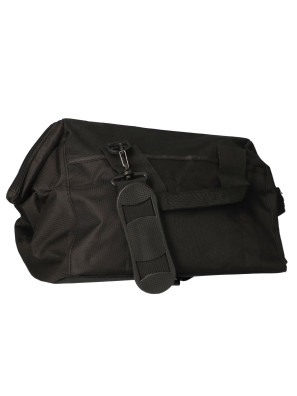 Sac de barbier avec bandoulière Noir