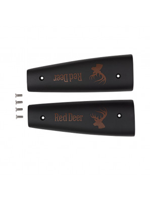Red Deer Sidewings Zwart