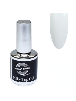 Urban Nails Milky Top Gel 15ml 01 White