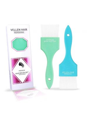 Vellen Hair Verfkwast set 2st. Green/Blue