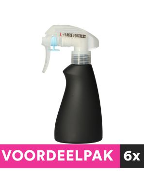 3 pièces pulvérisateur d'eau noir 250ml Advantage Pack