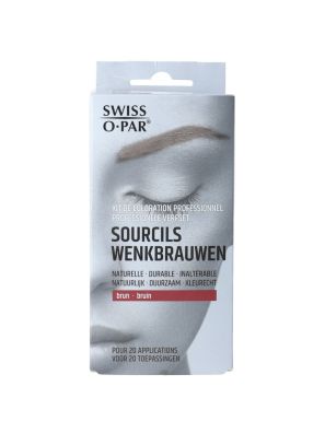 Swiss O. Par Wenkbrauwverf Set Bruin