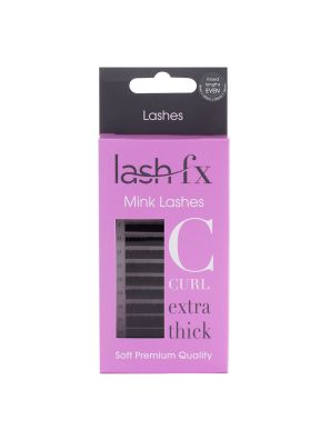 Lash FX Mink Lashes C-Curl Extra Thick (Even) Mixed Lenghts 0.20mm