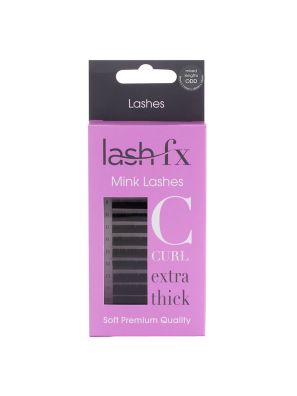 Lash FX Mink Lashes C-Curl Extra Thick (Oneven) Mixed Lenghts 0.20mm