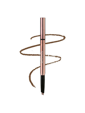 Crayon à sourcils et brosse de toilettage Brow FX brun moyen
